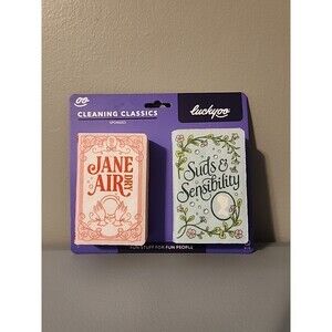 Luckyoo Cleaning Classics Sponges 2 Pack New Jane Air Dry Suds & Sensibility